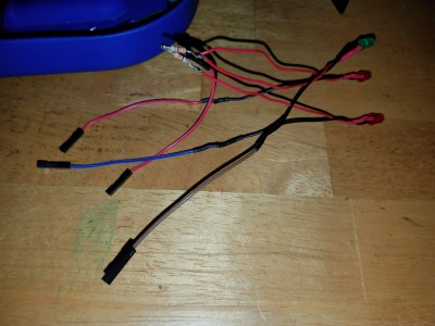 Prototype B - LEDs with wires