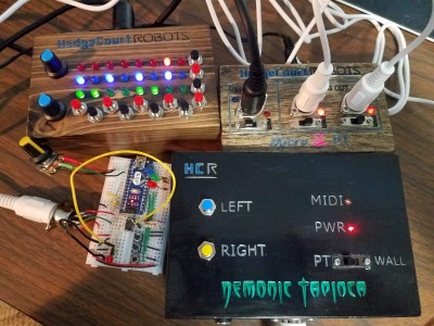 multiple components connected together