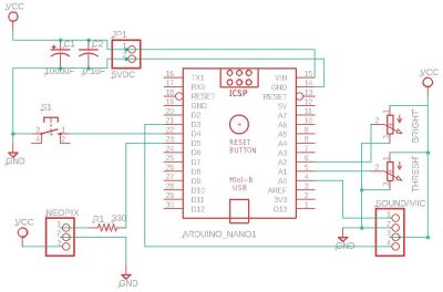 noisy blinker schematic