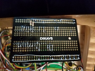 disconnected rails and rows